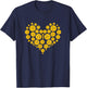 Funny Pickleball Player Paddle - Pickleballing & Pickleball T-Shirt - T-Shirt | Navy