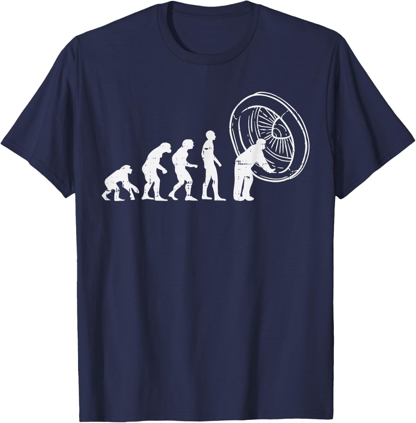 BoredKoalas Aviation Lovers Shirts Pilot Gifts Airplane Maintenance Evolution Funny Aviation Mechanic Gift T-Shirt - T-Shirt | Navy