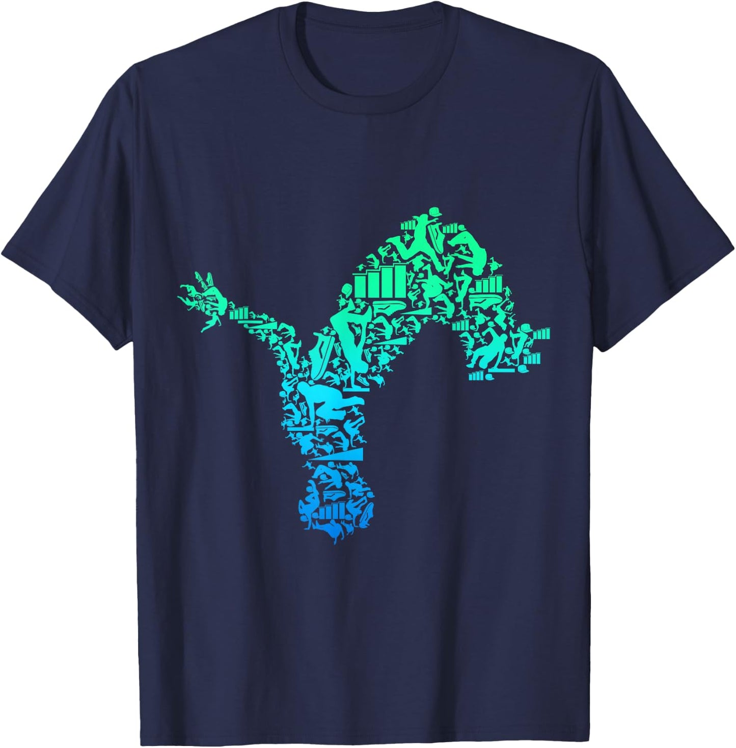 Parkour Parcouring Extreme Sports Parcour Boys & Children T-Shirt - T-Shirt | Navy