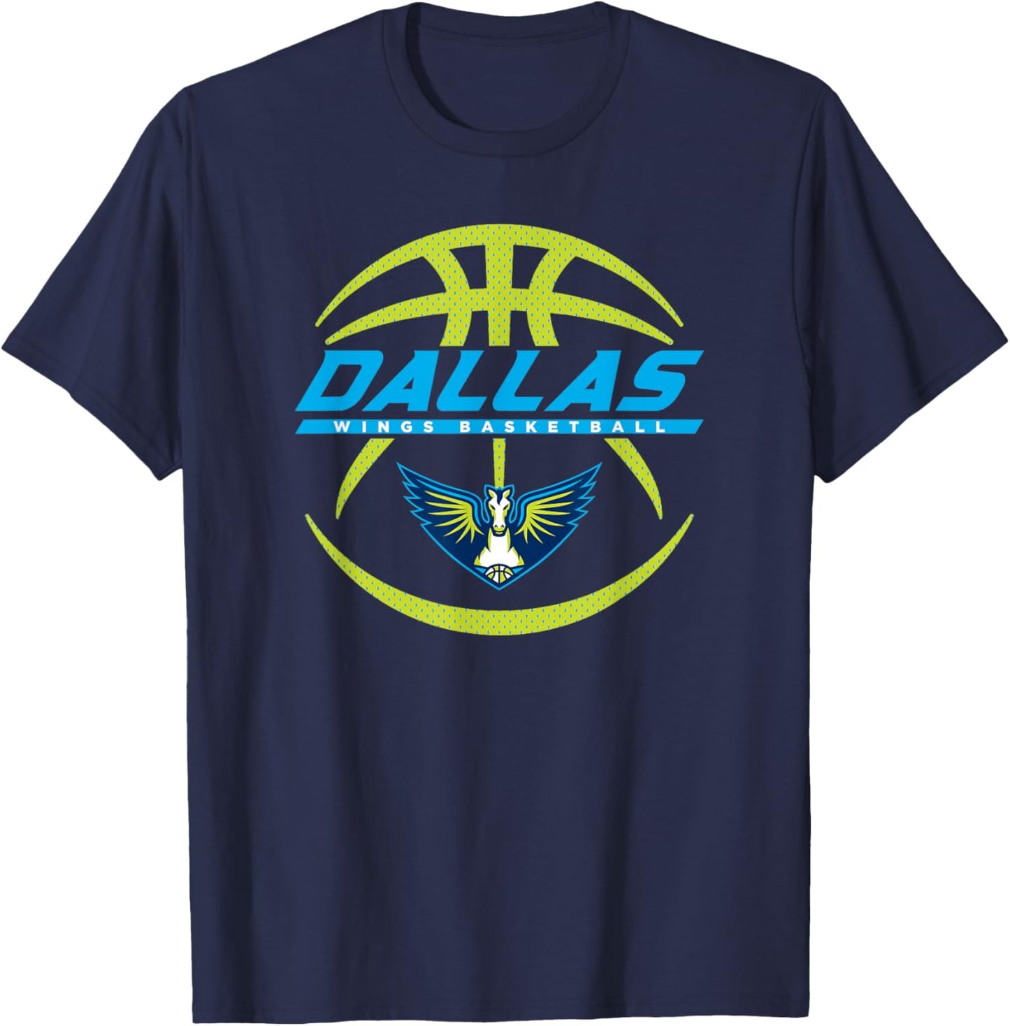 WNBA Dallas Wings The Rock T-Shirt - T-Shirt | Navy