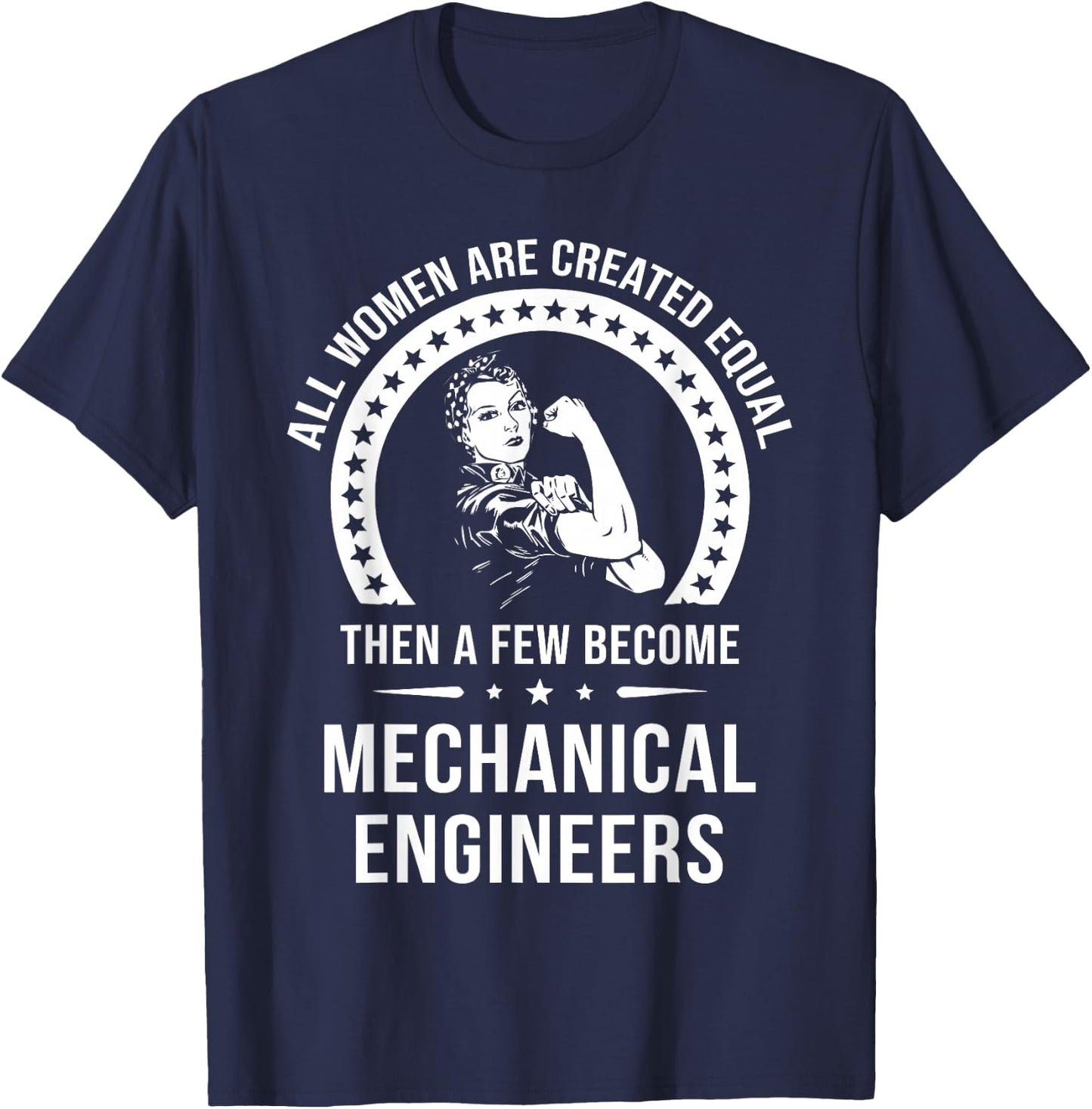 Mechanical Engineering Shirt | Mechanical Engineering T-Shirt - T-Shirt | Navy
