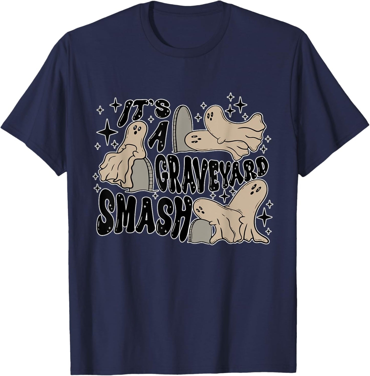 It's A Graveyard Smash Apparel T-Shirt - T-Shirt | Navy