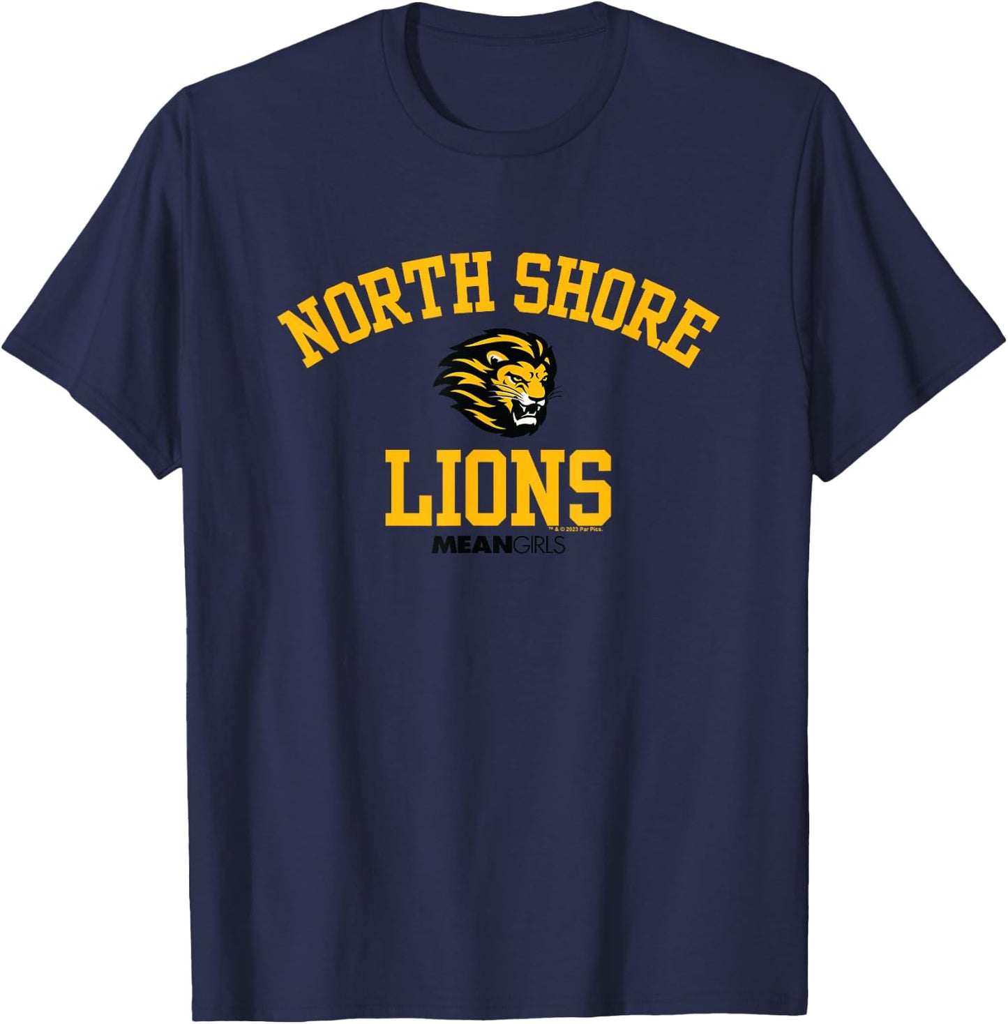 Mean Girls North Shore Lions T-Shirt - T-Shirt | Navy