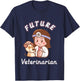 Kids Future Veterinarian Shirt Vet Costume Animal Lover T-Shirt - T-Shirt | Navy