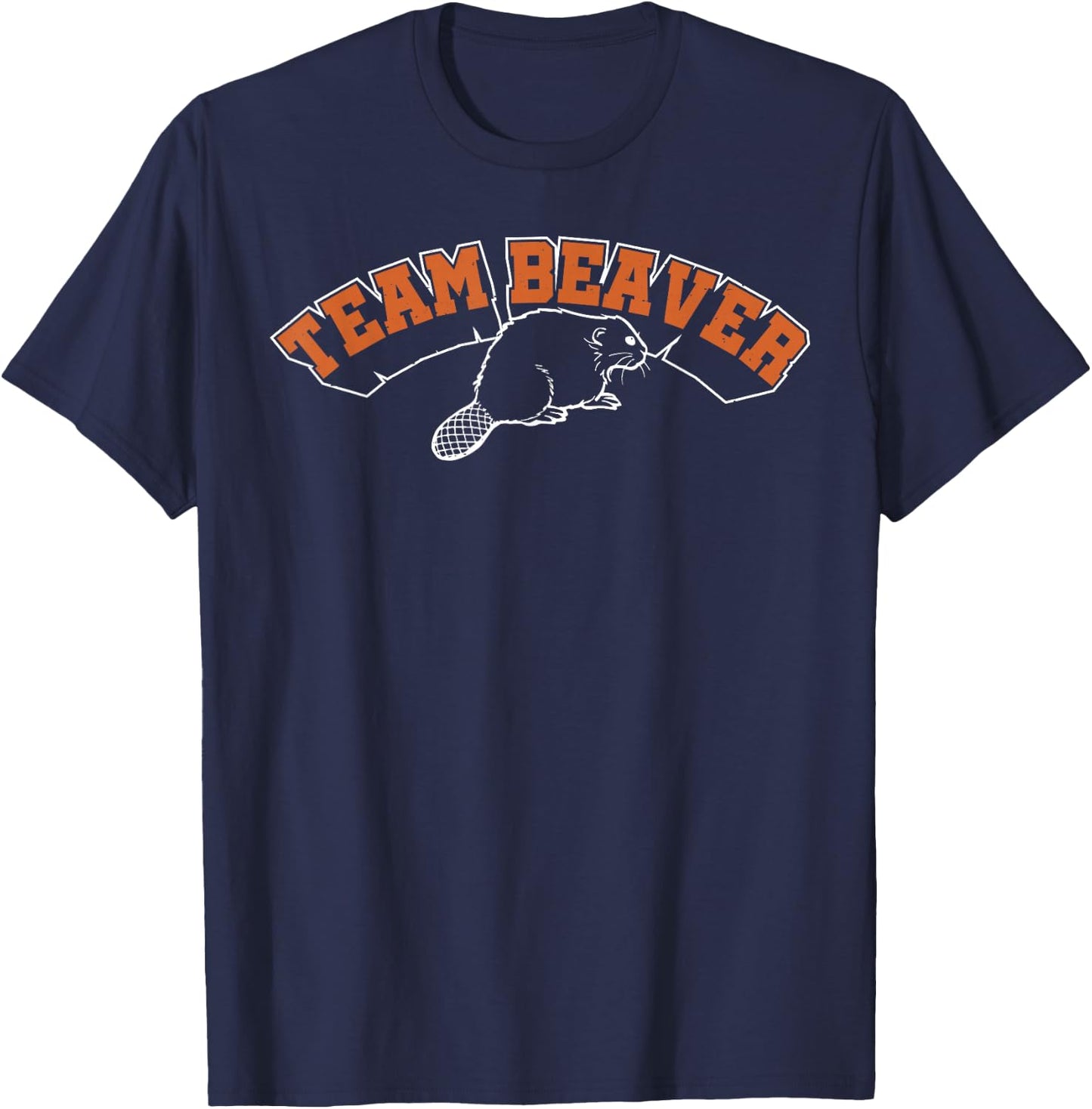 Team Beaver Beaver T-Shirt - T-Shirt | Navy