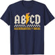 ABCD Kindergarten Rocks Pencil Lightning Students Teachers T-Shirt - T-Shirt | Navy