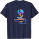 Disney Aladdin Group Shot A Whole New World Blue & Purple T-Shirt - T-Shirt | Navy
