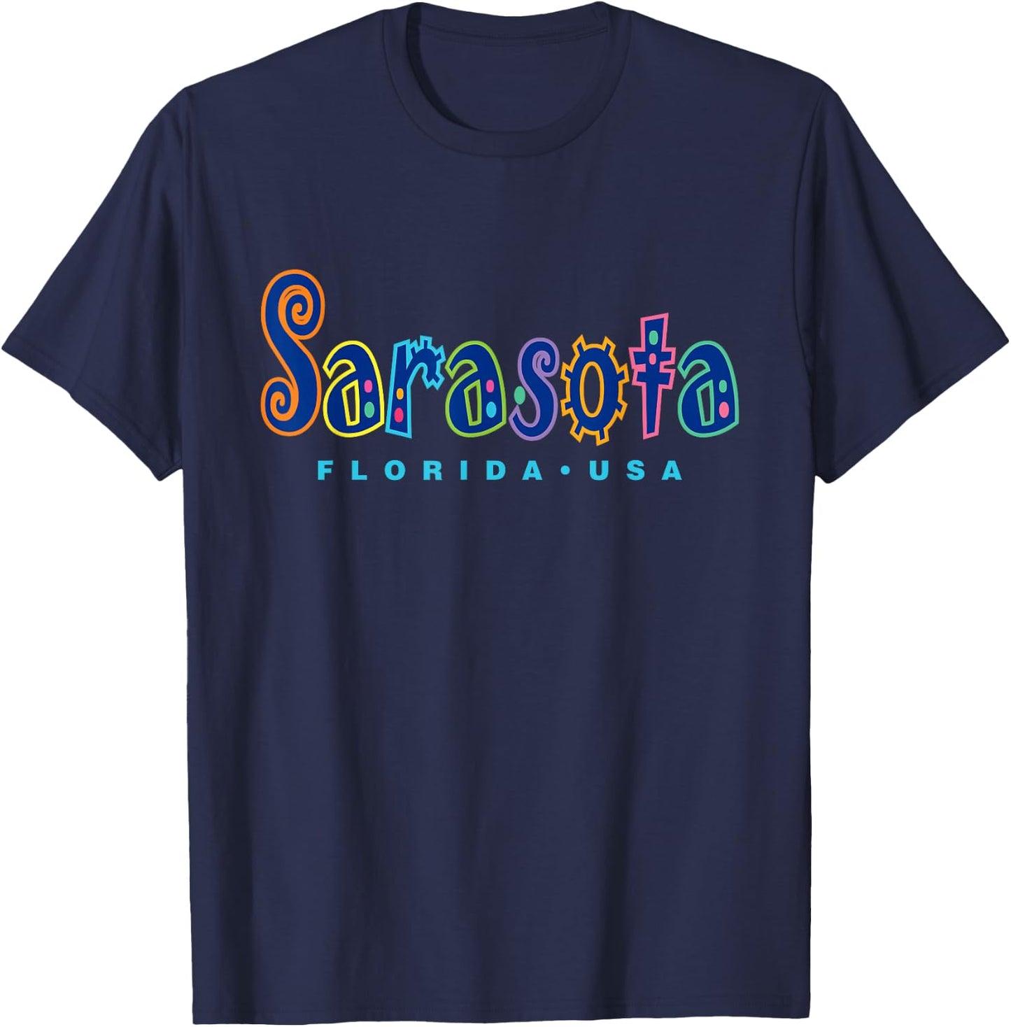 Sarasota Florida souvenir T-Shirt - T-Shirt | Navy