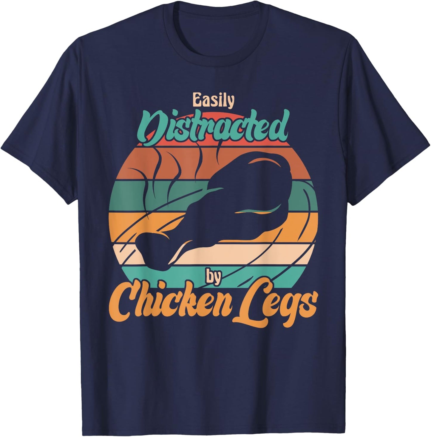 Chicken Legs T-Shirt - T-Shirt | Navy