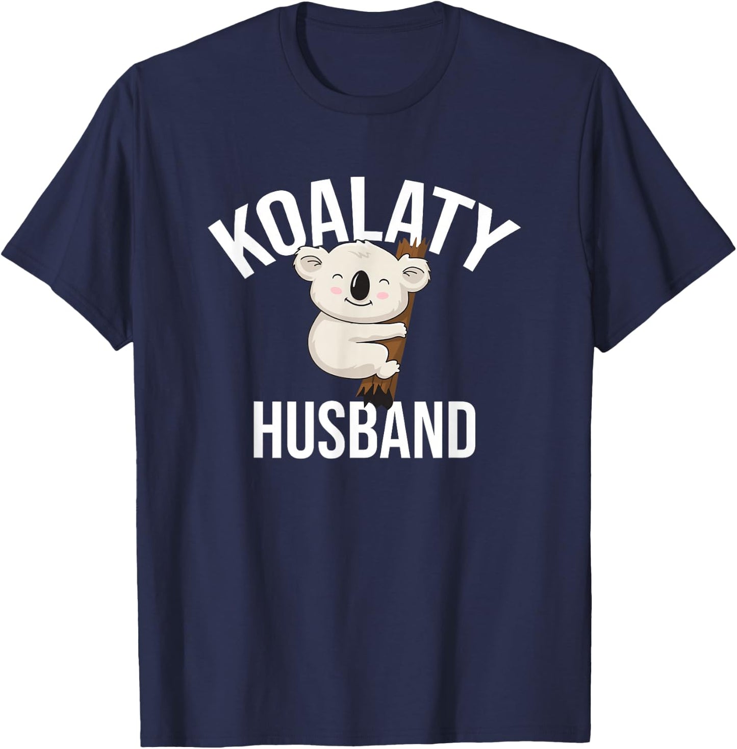 Koalaty Husband Koala Bear Australian T-Shirt - T-Shirt | Navy