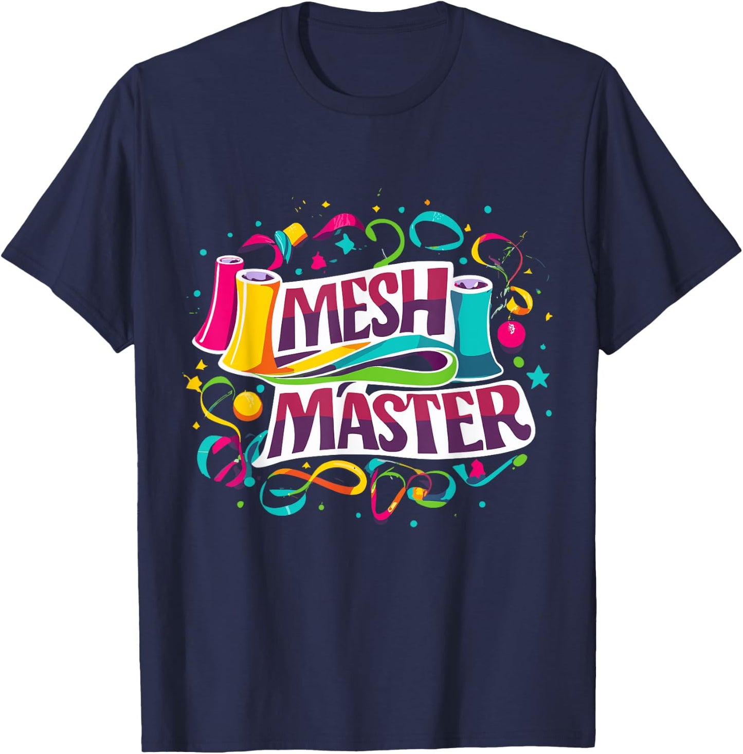 Wreath Master, Craft Wreath Maker Enthusiast T-Shirt - T-Shirt | Navy