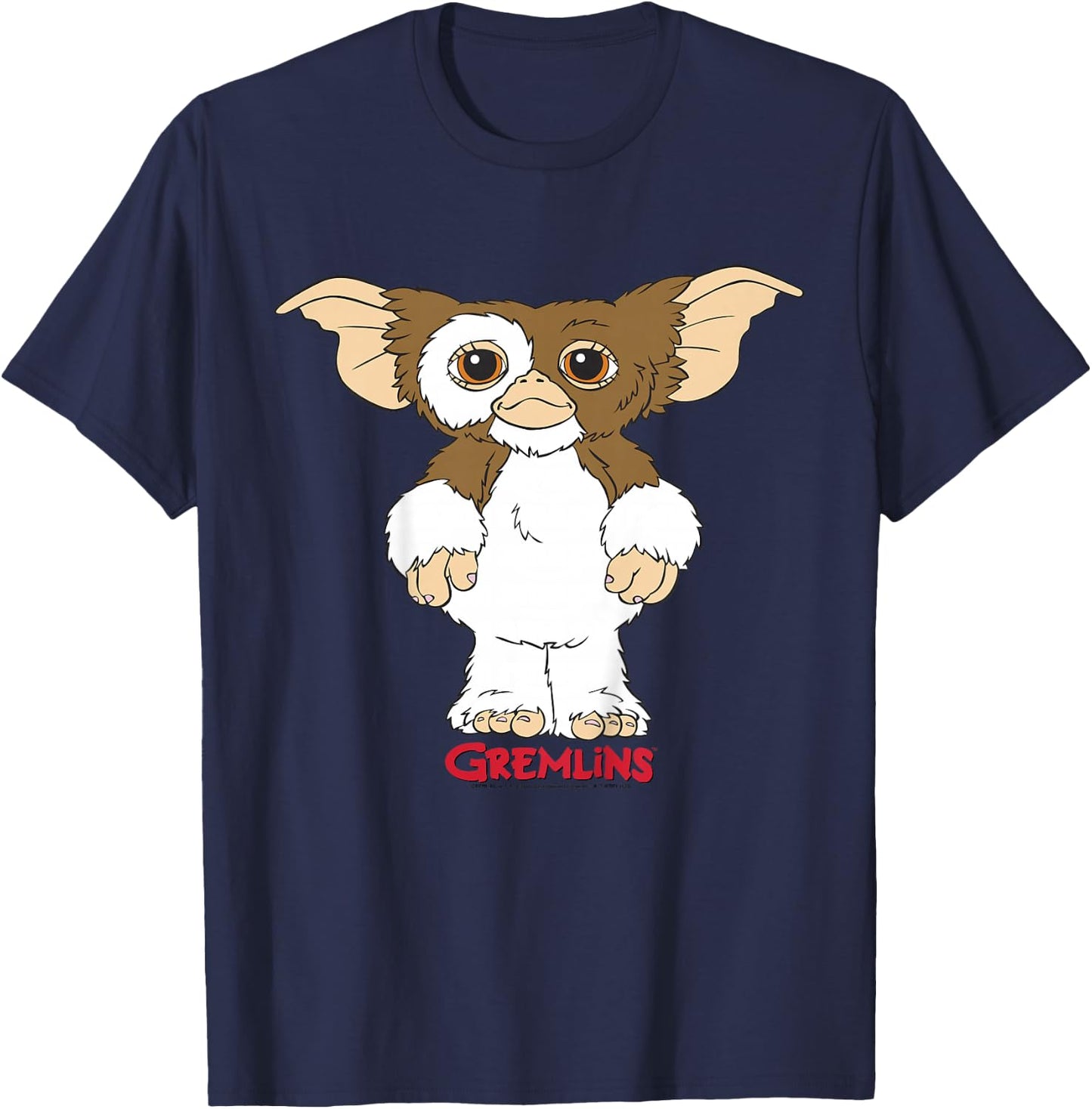 Kids Gremlins Gizmo Simple Portrait T-Shirt - T-Shirt | Navy