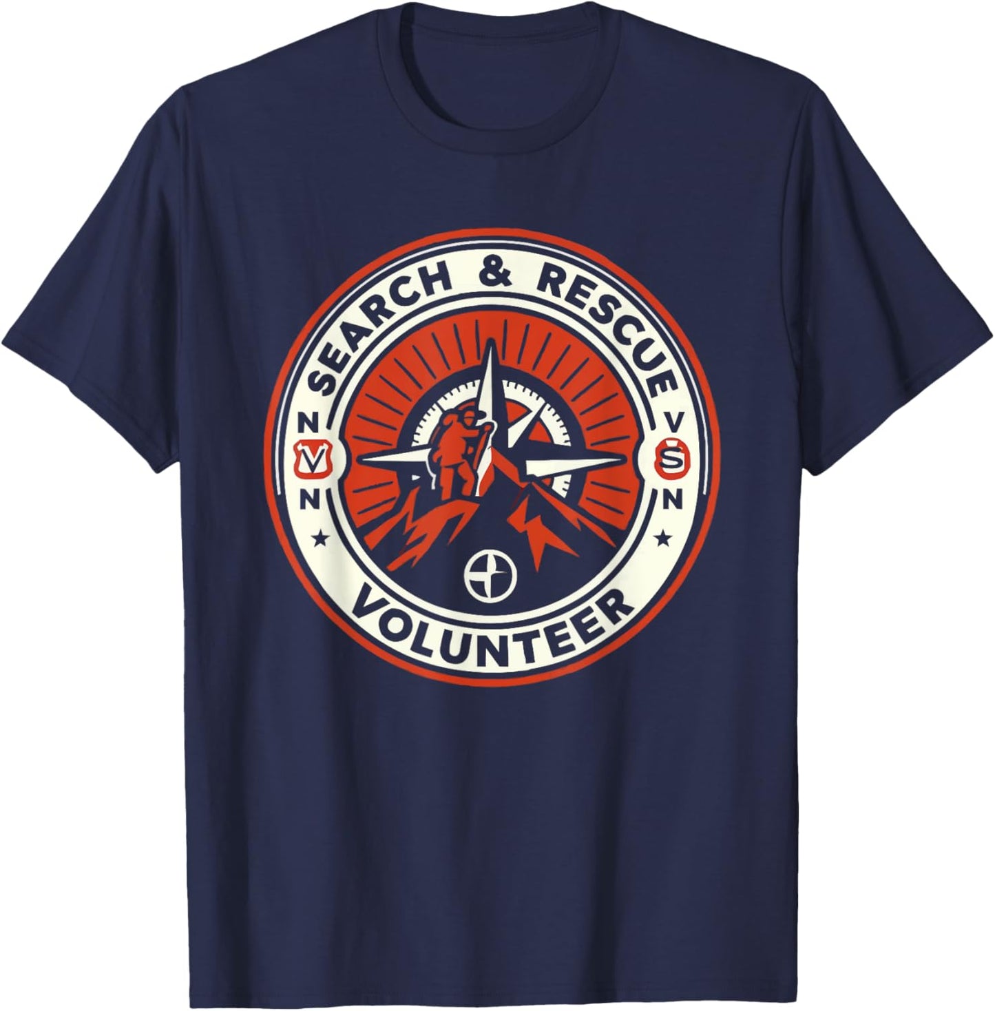 Search And Rescue Team SAR Emergency Response T-Shirt - T-Shirt | Navy