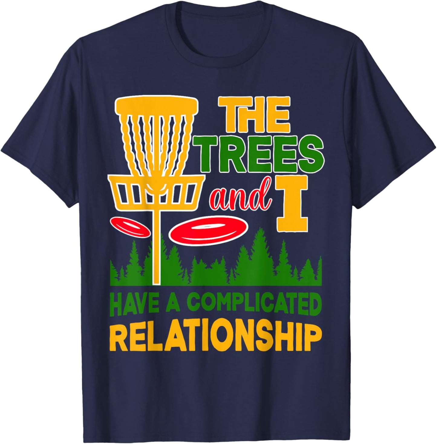 Disc Golf Player Retro Disc Golf T-Shirt - T-Shirt | Navy
