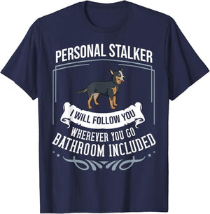 Australian Cattle Dog Heeler Puppies Owner Lover T-Shirt - T-Shirt | Navy