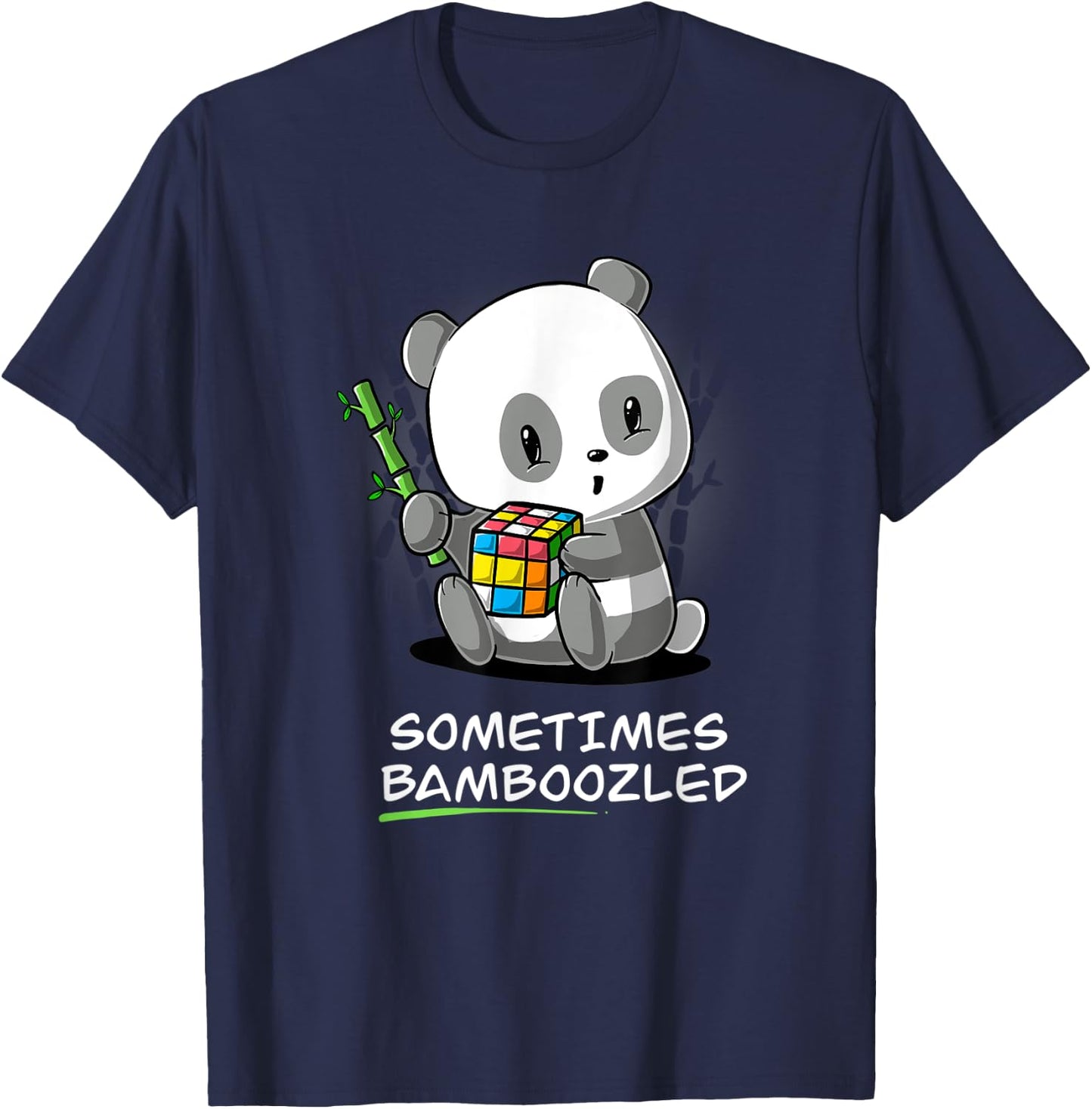 Bamboozled Speed Cuber T-Shirt - T-Shirt | Navy
