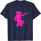 Pony and Heels Lover Pink Girls Clubs Disco Birthday Cowgirl T-Shirt - T-Shirt | Navy