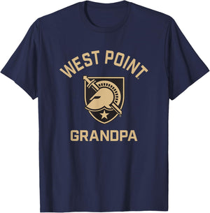Army West Point Black Knights Arched Grandpa T-Shirt - T-Shirt | Navy