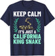 California King Snake High White Habitat T-Shirt - T-Shirt | Navy