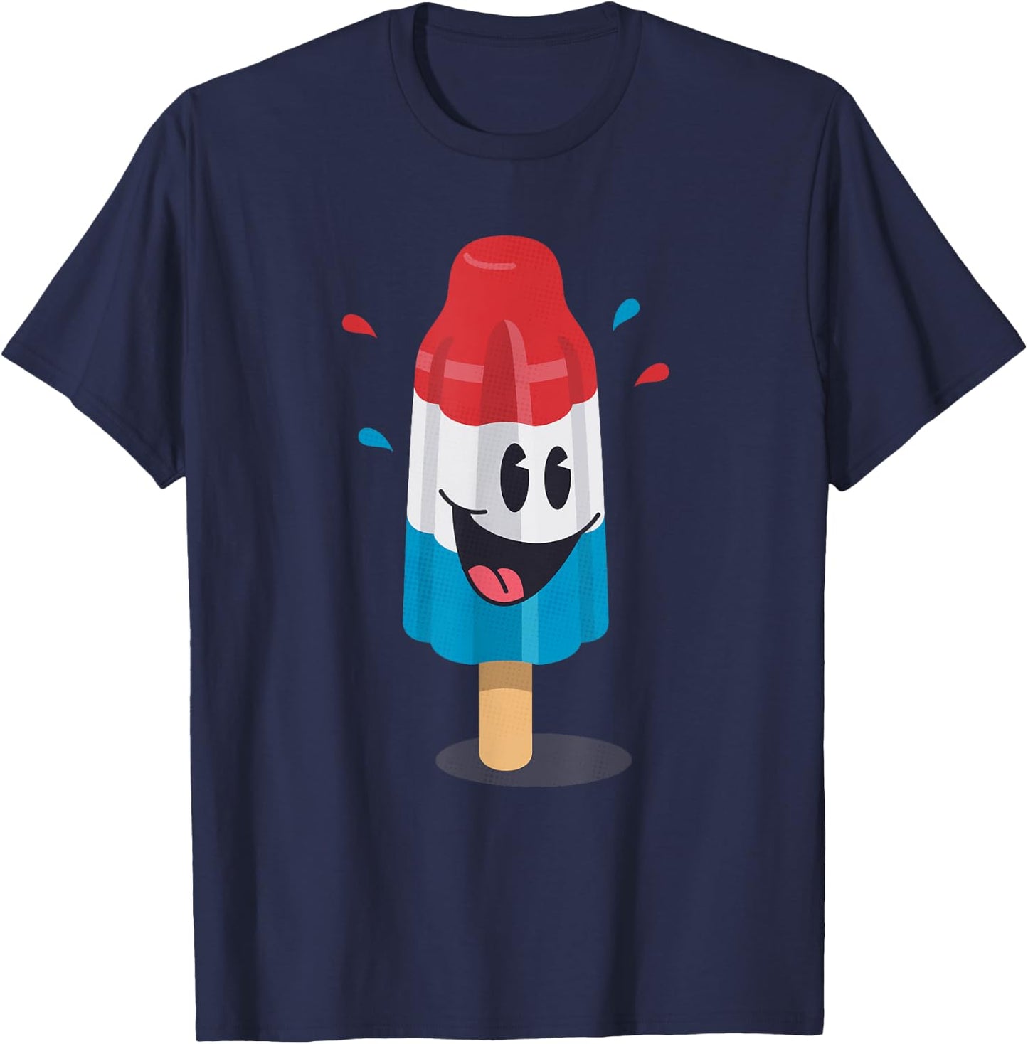 Funny Rocketpop Kawaii Ice Pop Treat Gift Men Women Kids T-Shirt - T-Shirt | Navy