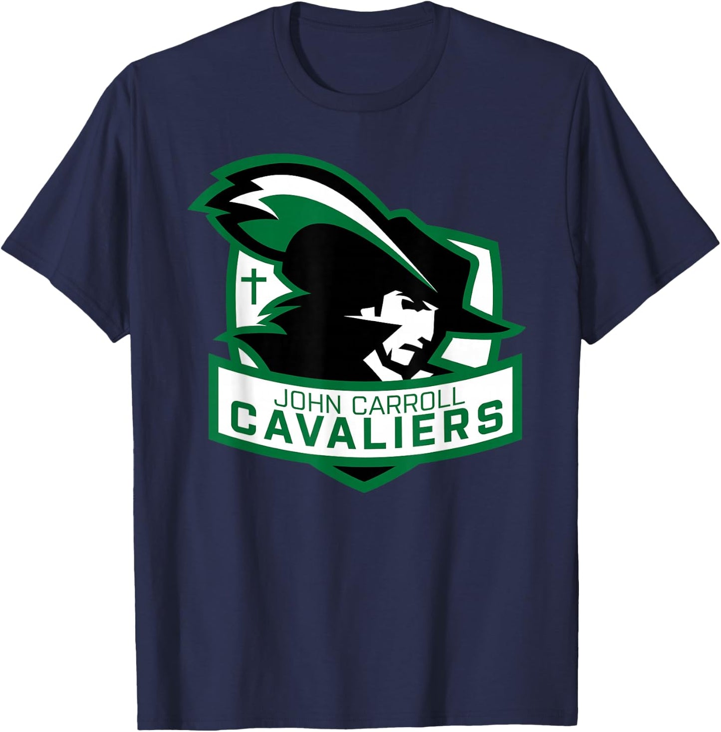 John Carroll Catholic High School Cavaliers T-Shirt - T-Shirt | Navy