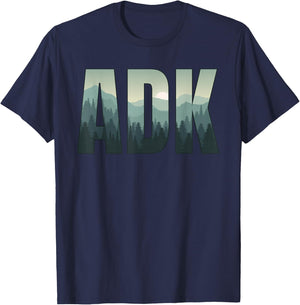 Cool Adirondack Mountains Adirondacks ADK Gift T-Shirt - T-Shirt | Navy