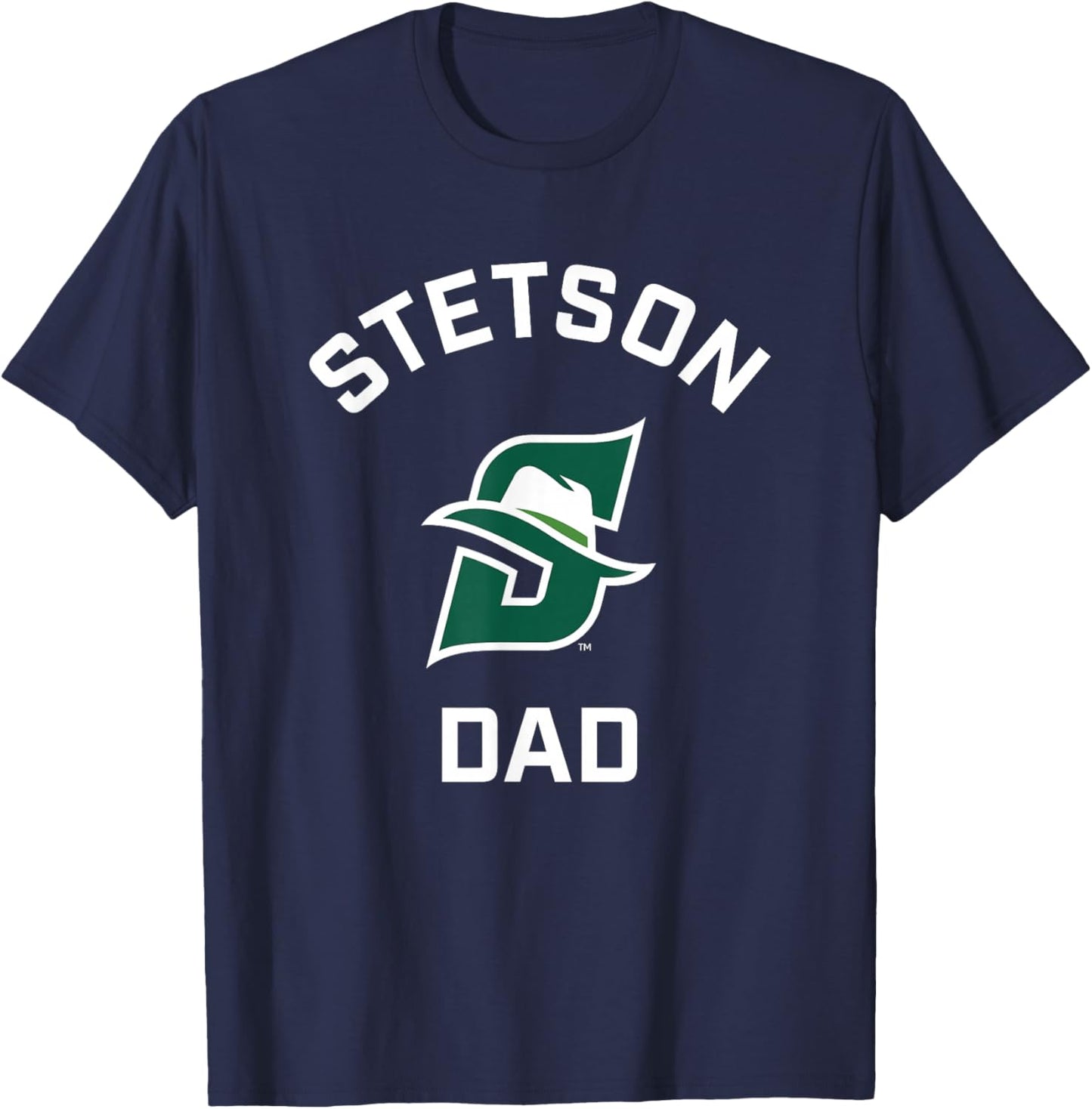 Stetson University Hatters Arched Dad T-Shirt - T-Shirt | Navy