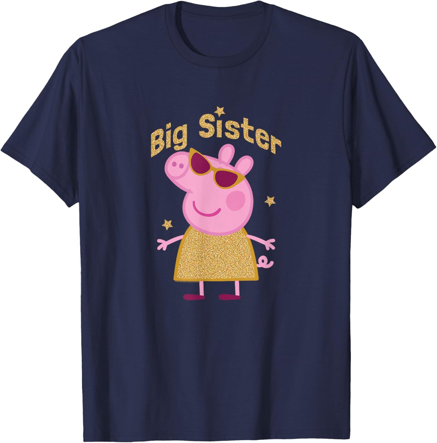 Peppa Pig Big Sister Peppa T-Shirt - T-Shirt | Navy