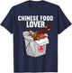 Best Chinese Food Art Women Chinese Food Box Lover T-Shirt - T-Shirt | Navy
