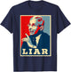Fauci Liar Lied Halloween Shirt Anthony Fauci Costume T-Shirt - T-Shirt | Navy