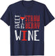 Sweet As Strawberry Wine Lover Winelover Wine T-Shirt - T-Shirt | Navy