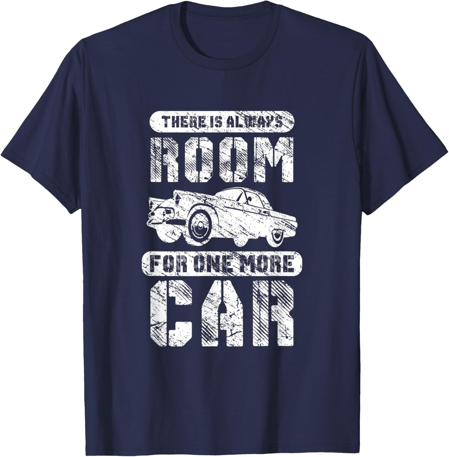 There Is Always Room For One More Retro Vintage Funny Car T-Shirt - T-Shirt | Navy