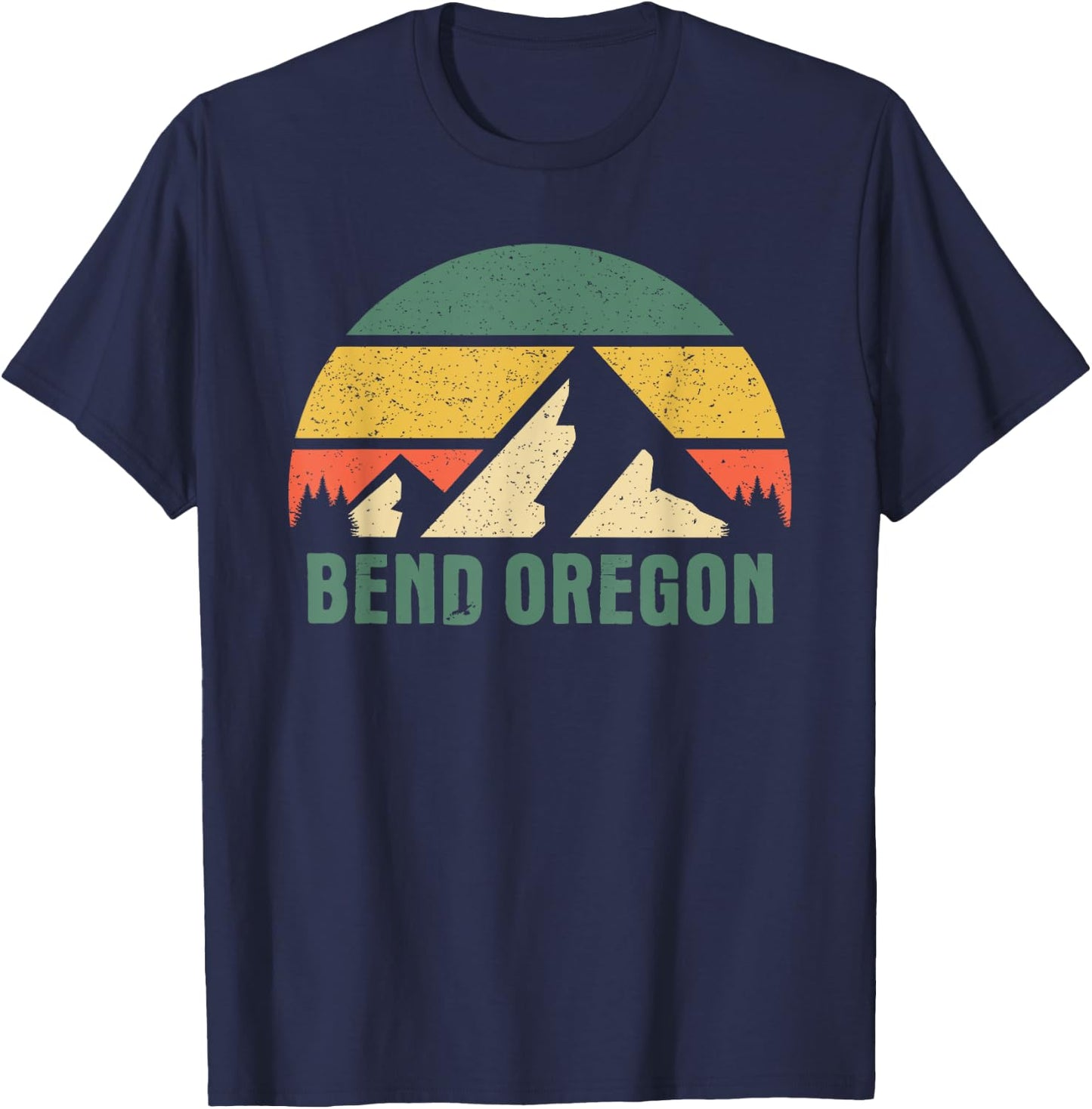 Bend Oregon USA T-Shirt - T-Shirt | Navy