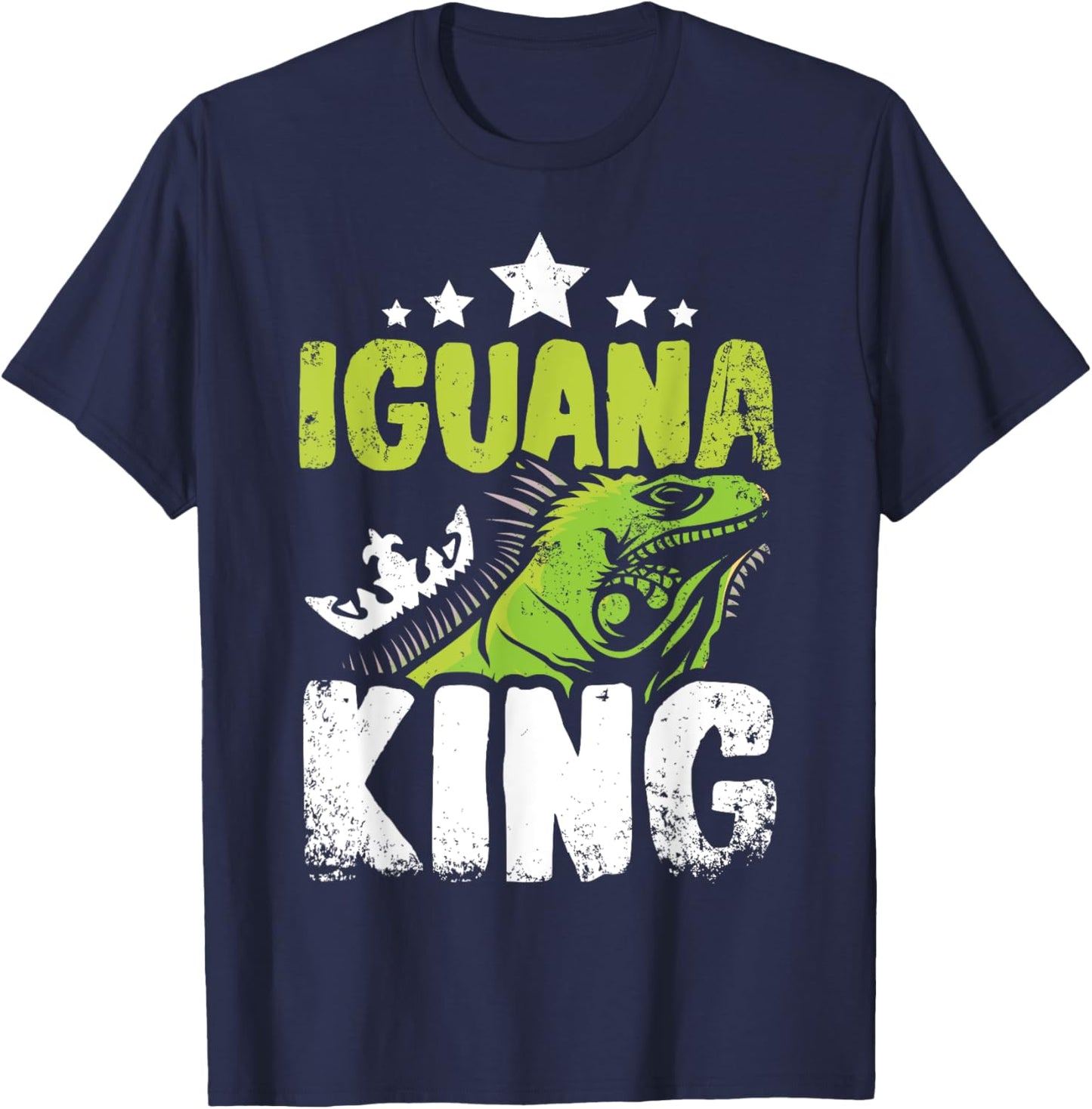Iguana king T-Shirt - T-Shirt | Navy
