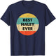 Haley Name T-Shirt - T-Shirt | Navy