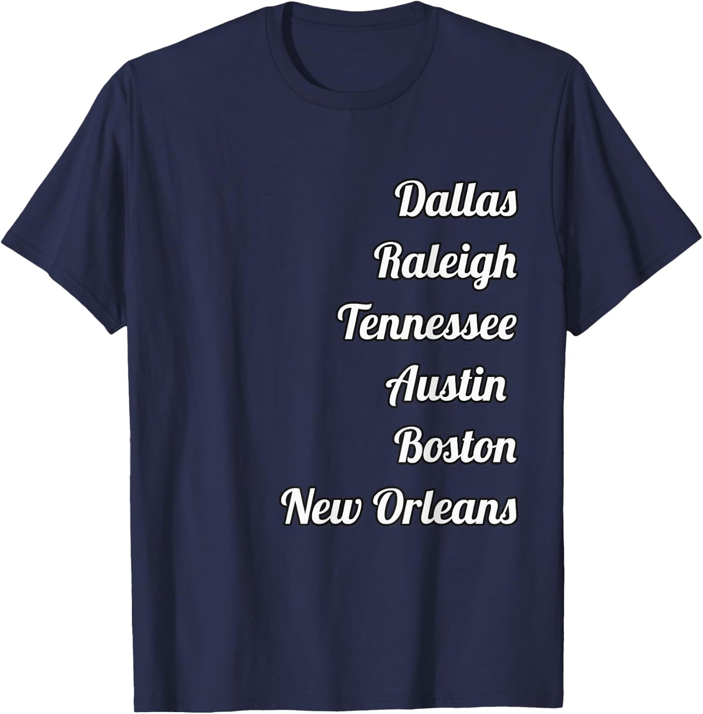 D-cked Down in Dallas T-Shirt - T-Shirt | Navy