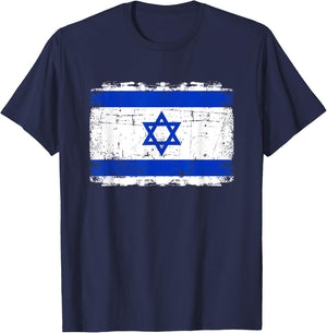 Israel flag T-Shirt - T-Shirt | Navy