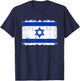 Israel flag T-Shirt - T-Shirt | Navy