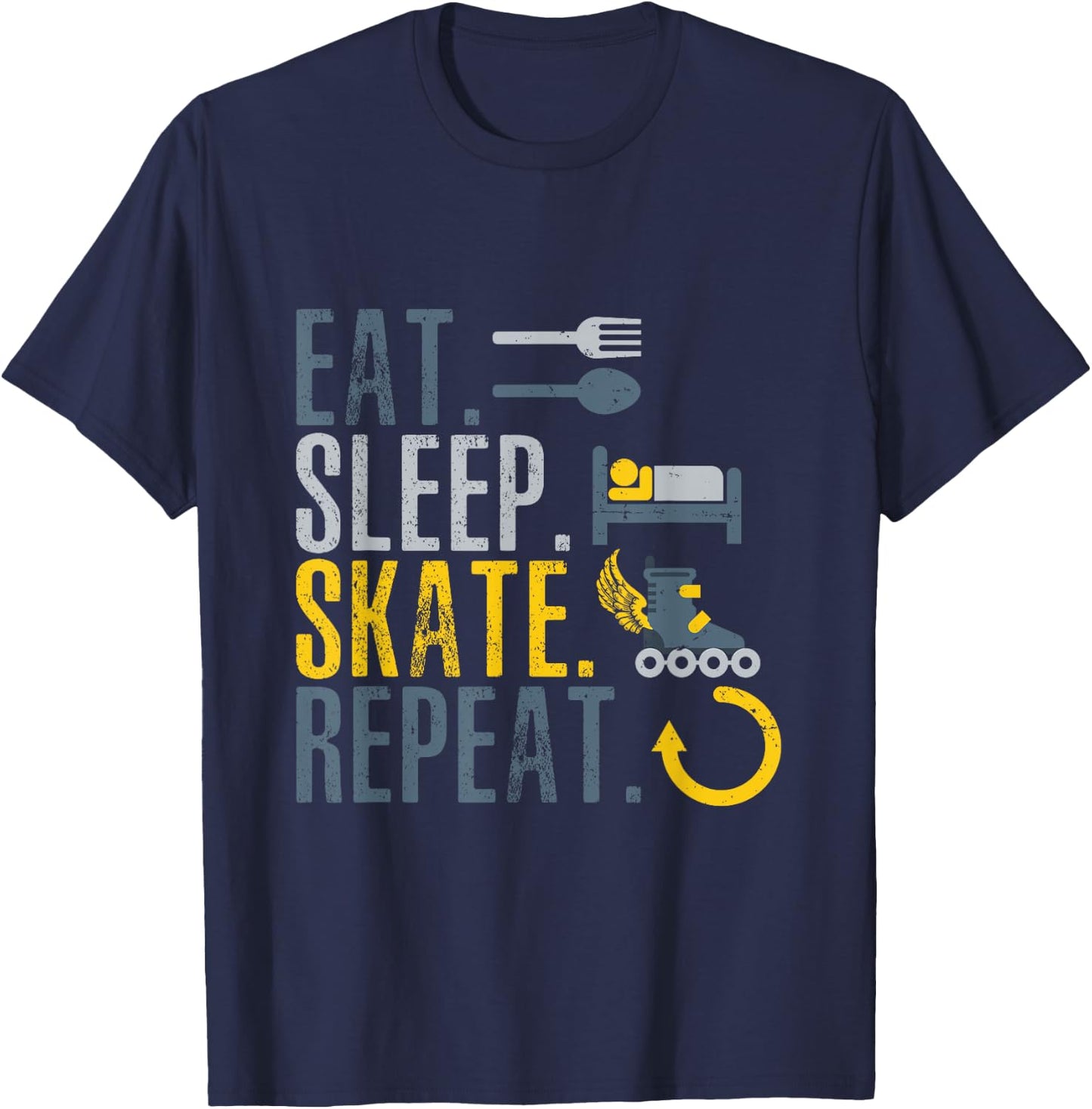 Rollerblades Accessories Rollerblades Adult Roller Blades T-Shirt - T-Shirt | Navy