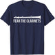 Clarinetists Music Gift Funny Clarinet T-Shirt - T-Shirt | Navy