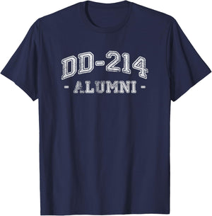 DD214 Combat Vet Military Dog Tag - DD-214 Alumni Women T-Shirt - T-Shirt | Navy