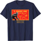 Universal Monsters Wolf Man El Hombre Lobo T-Shirt - T-Shirt | Navy
