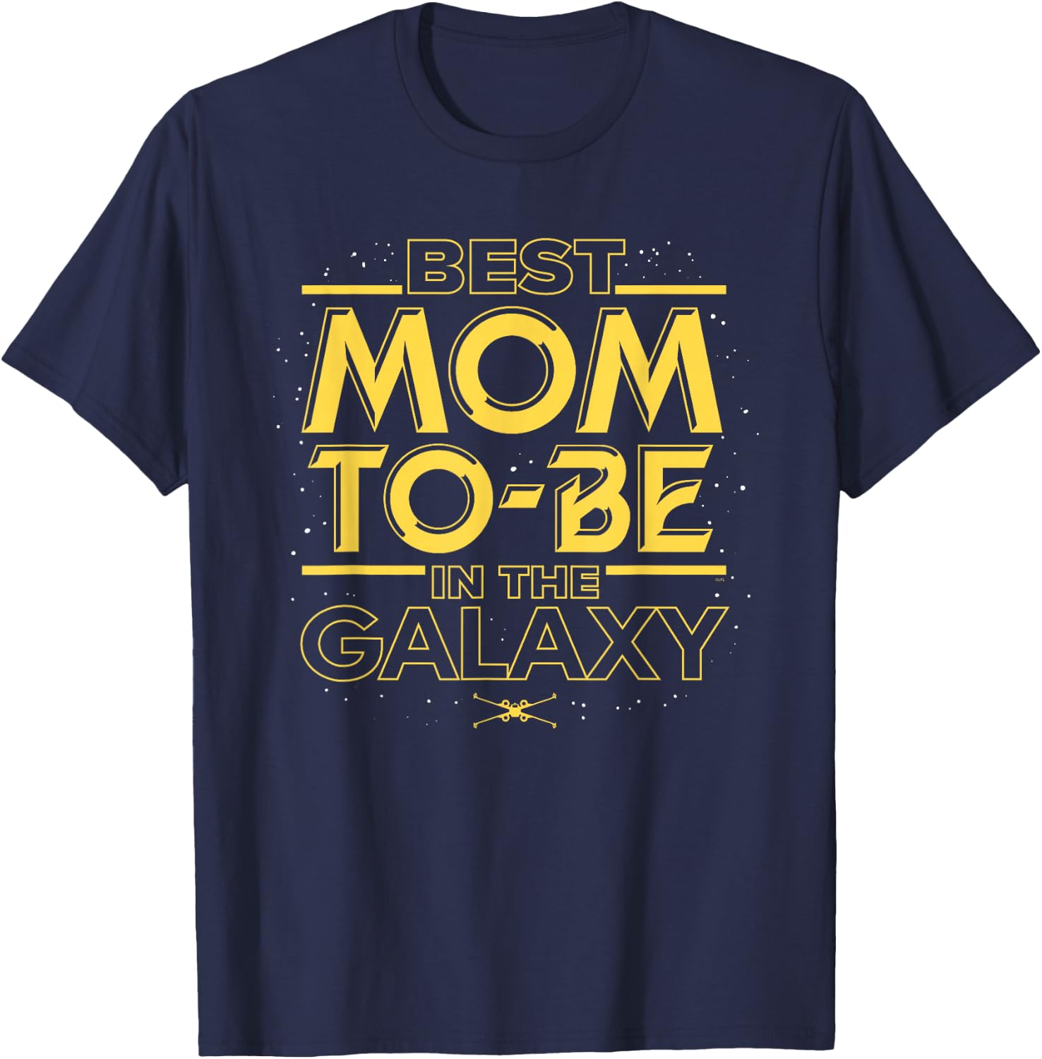 Star Wars Best Mom-to-Be in the Galaxy Birthday Mother’s Day T-Shirt - T-Shirt | Navy