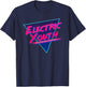 Electric Youth Retro 80s T-Shirt - T-Shirt | Navy
