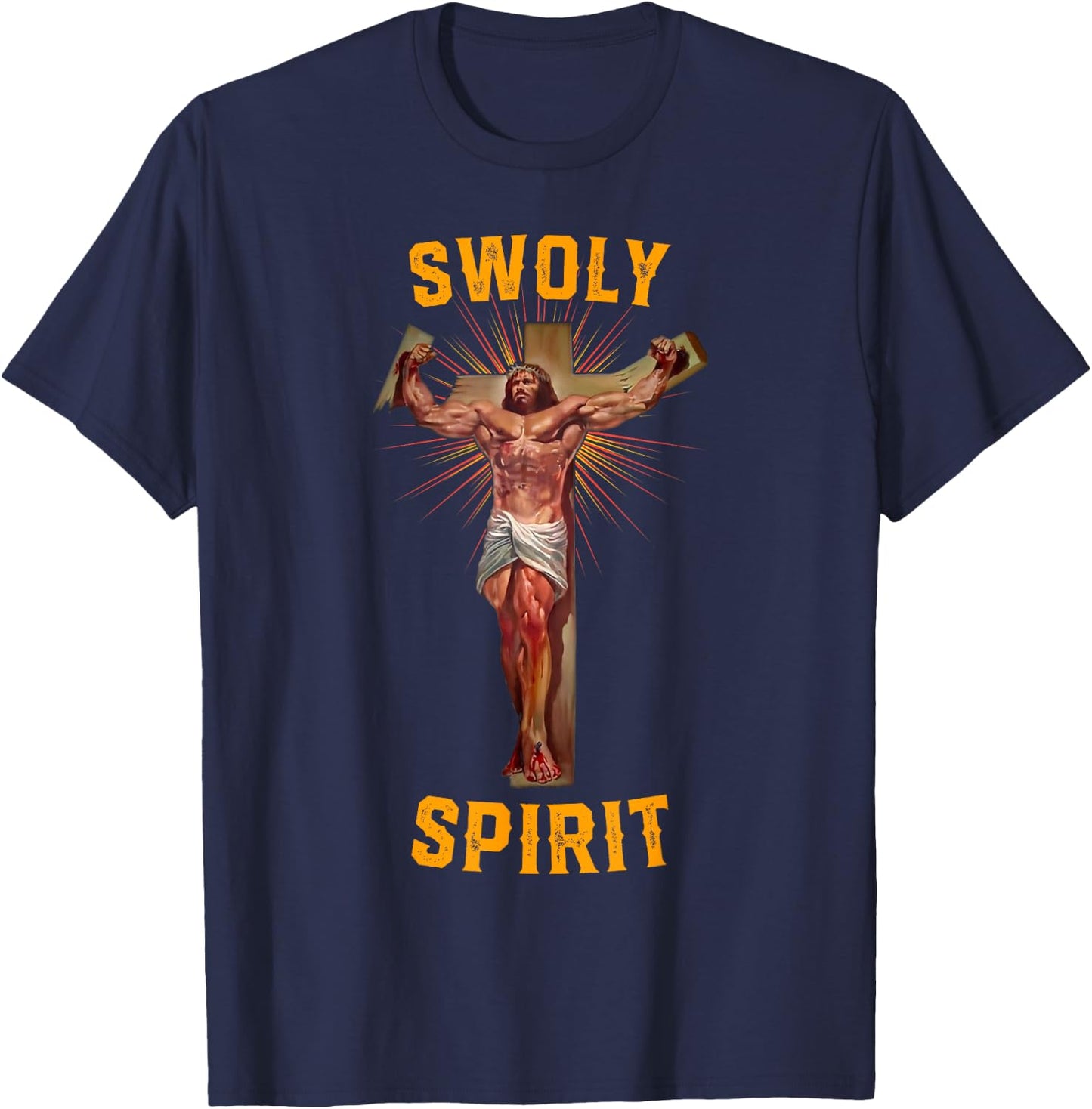 Swoly Spirit T-Shirt - T-Shirt | Navy