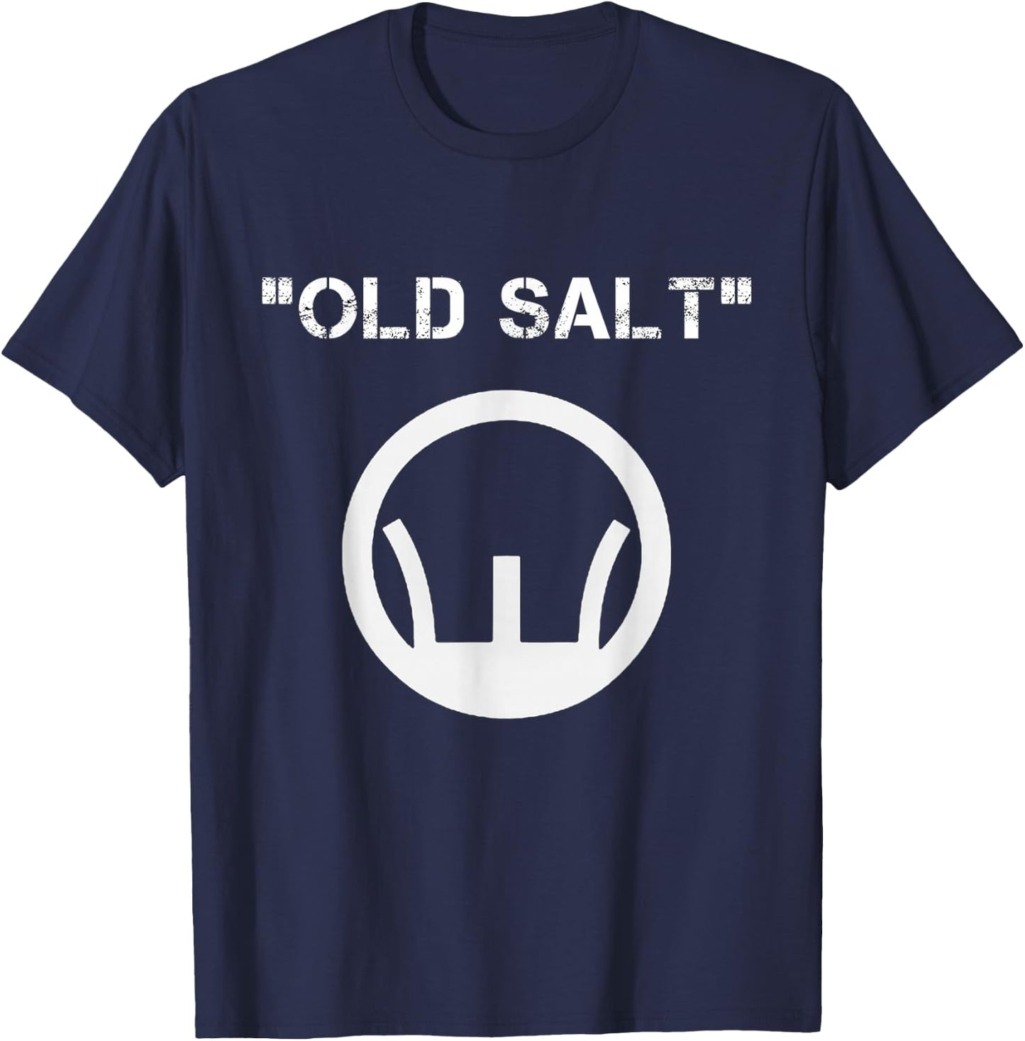 Old Salt | Military Veteran Salty T-Shirt - T-Shirt | Navy