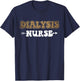 Dialysis Nurse Leopard Cheetah Dialysis Nurse T-Shirt - T-Shirt | Navy