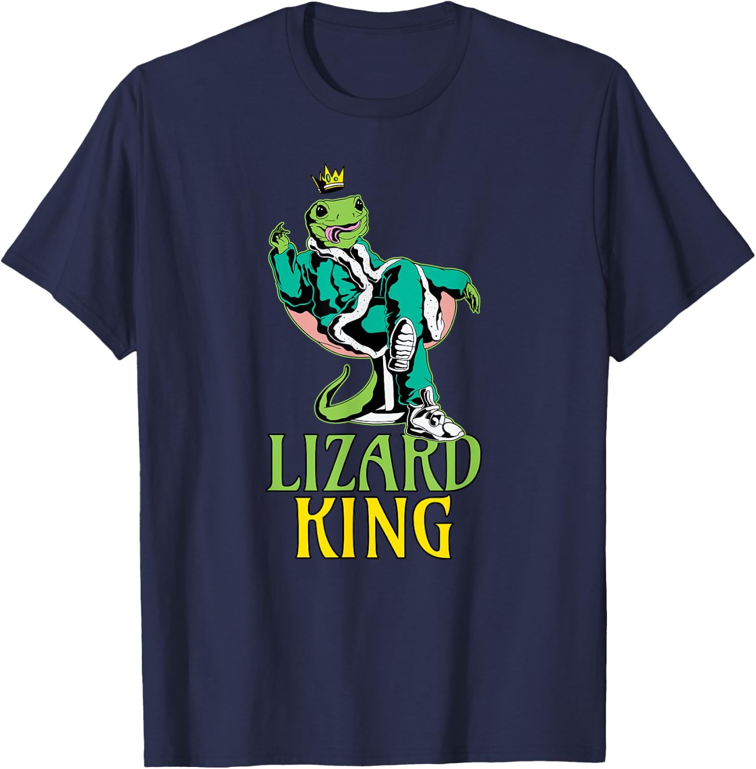 Lizard King T-Shirt - T-Shirt | Navy