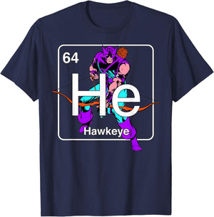 Marvel Avengers Hawkeye Element T-Shirt - T-Shirt | Navy