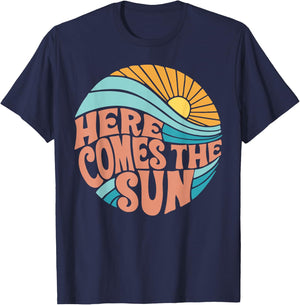 Here_Comes_The_Sun T-Shirt - T-Shirt | Navy